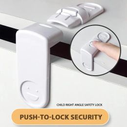 2 piezas/set Lock de gabinete de seguridad infantil Baby Protector antirrobo de seguridad para evitar que los bebés abran la puerta a Will Safety Locks
