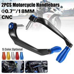 2 unids/set CNC aluminio manillar de motocicleta freno palancas de embrague Protector para Yamaha R3 R25 Yzf R1 R6 manillares piezas de motor