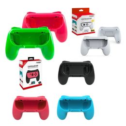 2PCS / SET pour Nintend Switch ABS ABS GAMEPAD GRIP Handle Joypad Stand Standder pour Nintendo Switch Glabet Right Joy-Con Controller