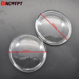 2 pièces/ensemble ovale 100X93mm antibrouillard lumières verre trempé anti-buée verre pour Toyota Auris Avalon Allion Avensis BB Corolla Camry