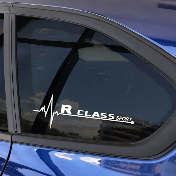 2pcs Sticker de fenêtre latérale pour Mercedes Benz W124 W203 W204 CITAN R CLASSE SPRINTER V CLASSE VIANO VITO AUTO ACCESSOIRES VINYL