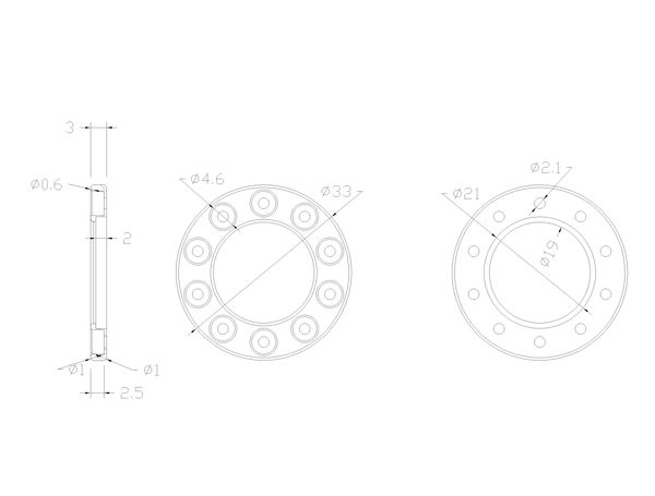 Retenue de roue de Simulation, 2 pièces, mise à niveau, décoration 1/14 pour Tamiya Lesu pour Scania Man Actros Volvo, pièces de voiture, remorque de camion Rc