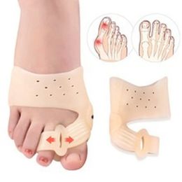 2 piezas Bunion Soft Bunion Corrector Separador Corrector Dispositivo médico Corrector Hallux Valgus Foot Care Pedicure Orthotics para Hallux Valgus Foot Care