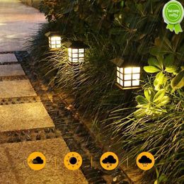 2 STKS Zonne-energie LED Kleine Paleis Lichten Tuin Decoratie Waterdichte Outdoor Regendicht Gazon Lamp Voor Patio Path Tuin Licht