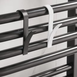 2 stks ruimte aluminium haken badkamer radiator handdoekhouder voor keukenkasten