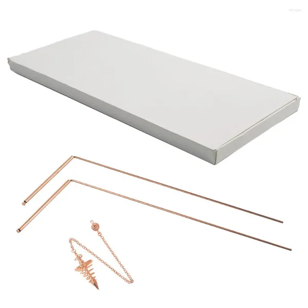 2PCS Sticks Detector Dectige Copper sonde avec pendentif à tête plate à plats pour le trésor de recherche d'outils de sondage métallique accessoires
