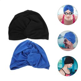 2pcs Cap de natation Femmes Adulte Swimming Hat 240403