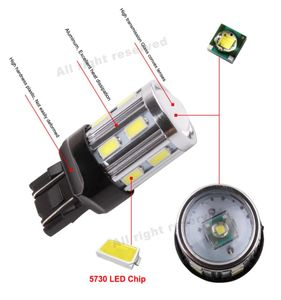 2PCS T20 W21 5W 7443 LED Witte LED Chip 12SMD 5730 Auto Remlichten Achteruitrijlicht Auto 7440 W21W Led-lampen DRL 12V5883862