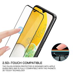 2 piezas de vidrio templado para Samsung Galaxy A02 A12 A22 A32 A42 A52 A72 Protector de pantalla M02 M12 M32 M42 M62 F52 F62 Película protectora