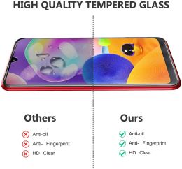 2 stks gehard glas voor Samsung Galaxy A03S Glazen schermbeschermer SumSung A 03S A03 S A23 A13 A53 A73 A33 Cover Protective Film