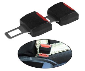 2 stks Universele Autogordel Clip Zwart Extender Veiligheidsgordels Plug Alarm Canceller8215090