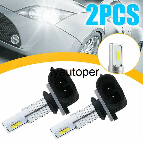 2 pièces universel voiture Tuning 881 LED antibrouillard conduite ampoules DRL 862 886 889 894 896 898 xénon blanc 6000K voiture accessoires extérieurs