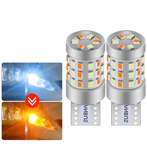 2 stks W5W T10 LED 194 168 Wedge vervanging omgekeerde paneel lamp Canbus 12V 8W auto interieur zijlicht voor klaringlichten