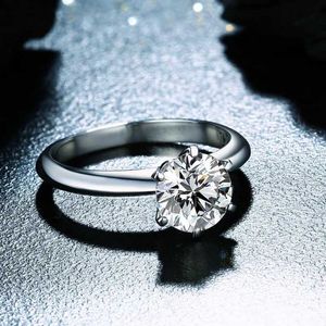 2 stks trouwringen 99% korting op solitaire 1ct lab diamanten ring 100% reëel 925 sterling zilveren verloving trouwringen voor vrouwen mannen feestjuwelen