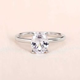 2 stks trouwringen Caoshi Classic 4 Cls zirconia stenen ring vrouwen voorstel vinger sieraden voor huwelijksceremonie eenvoudige stijl veelzijdige accessoires