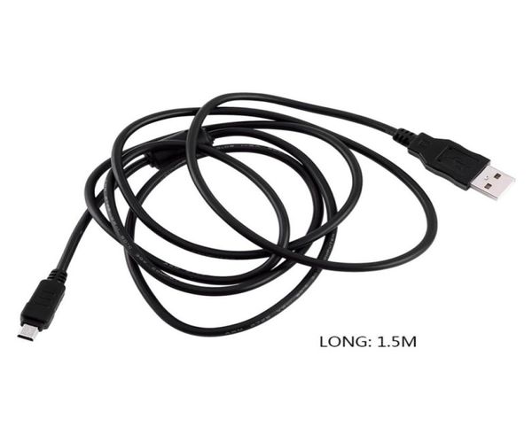 2PCSLOT 15M 12 PIN CAME CAME Câble USB Données de transfert Câble pour les données de caméra numérique Olympus Cable7576304