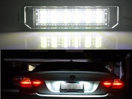 Lumière de plaque d'immatriculation de voiture Super brillante, 2 pièces, pour Scirocco Golf 4 5 6 GTI, style de voiture, lumières de plaque d'immatriculation de voiture LED SMD 35288483993