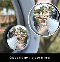 2PCSLOT Universal Car View View Miroir HD HD 360 degrés Sécrontre grand angle Bern aveugle AUTO MISTRIEURS DE RETRIFFICATION SARKING CONVEX ACCE6631866