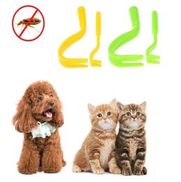 2pcSset Fleas Lice Tick Er Remover Hook Tool Human Chog Cat Pet Peigne Tool Remover Tool Pet Supplies GD3313712322