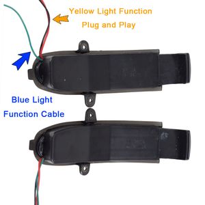 2-stuk LED-stromende draai signaal sequentiële zijspiegelindicatorlicht voor Mercedes Benz C Klasse W211 W203 S203 CL203 2001-2007