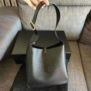 2-delig zwart zadel hobo zwarte emmer tas luxe dames tote handtas man portemonnee portemonnee echt leer lou schouder letter y crossbody designer clutch mode tassen