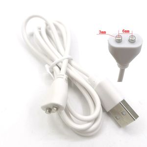 2Pin 7mm magnetische oplaadkabelcentrum Spacing Magnet Suctio USB Power Charger voor schoonheidsinstrument Smart Device