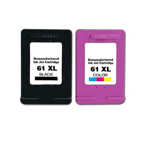 2PK HP61XL Zwarte kleur inktcartridges voor HP Deskjet 1000 1050 1051 2050 2512 3000 Serie