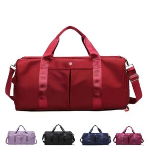 2 tailles de luxe Lulus Keepall Nylon City Designer Femmes Hommes Mode de vacances Cross Body Gym Sacs à bandoulière Grands bagages Totes Sacs à main Embrayage Voyage Duffel