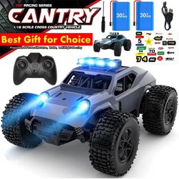 2WD Afstandsbediening Speelgoed RC Auto voor kinderen Radio Elektrisch Hoge snelheid Off-road racen All Terrain Drift Trucks Cadeau voor jongens Kinderen 240312