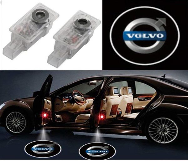 2X voiture logo LED projecteur porte laser logo lumière pour xc90 xc60 s60 s80 s40 v40 v60 xc70 voiture courtoisie ombre light9768685