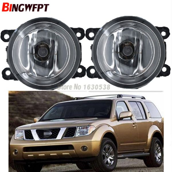 2 luces antiniebla halógenas de estilo de coche para Nissan Pathfinder R51 2005-2015 luces antiniebla del parachoques delantero izquierdo y derecho