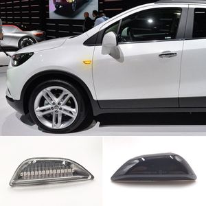 2x Marqueur latéral à LED Dynamique Flowing Turn Signal Signal Signal Blinker Lampe pour Opel Mokka x Chevrolet Trax 2013-2020 Buick Encore