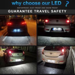 2x Error Free 18SMD Numéro LED Lumière de plaque d'immatriculation pour Hyundai i30 GD Accent Elantra GT Backlight Kia Ceed Ed JD Styling Car