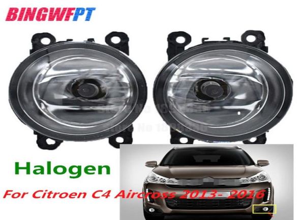 Assemblage de lampe brouillard 2x 2x lumières antibrouillard super lumineuses LED FOG LED pour Citroen C4 Aircross 2013 2014 2015 20165758292