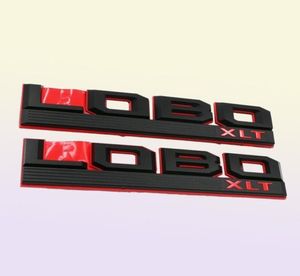 2x pour F150 LOBO XLT lettre voiture garde-boue en plastique Badge emblème autocollant Decal5041882