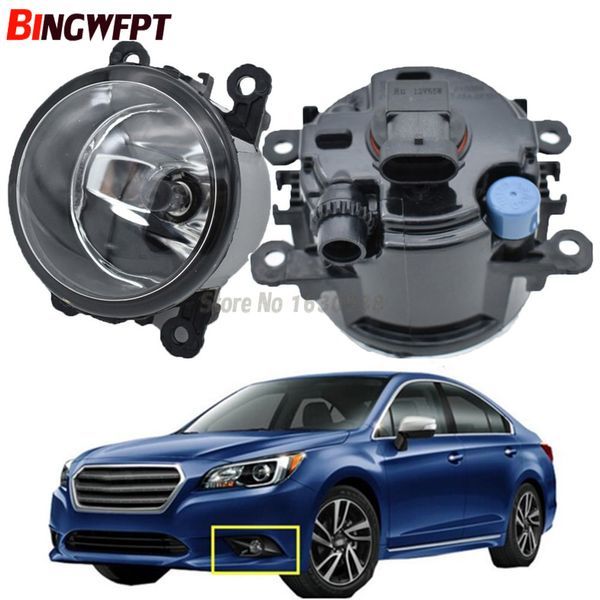 2x phare antibrouillard de pare-chocs avant pour Subaru Legacy 2.5L H4 turbocompressé 2010-2012 phare antibrouillard halogène haute luminosité 12V 4300K blanc chaud