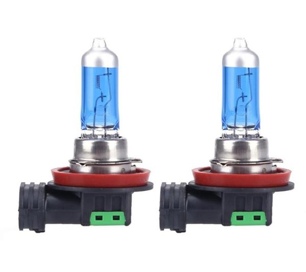 2x H11 12V 55W 6000K CAR VOLE AUMBRE LAMBRE SUPER WHITE HALOGE XENON CHEETHILE STYLE STOLLING POUR FOCUS8524092