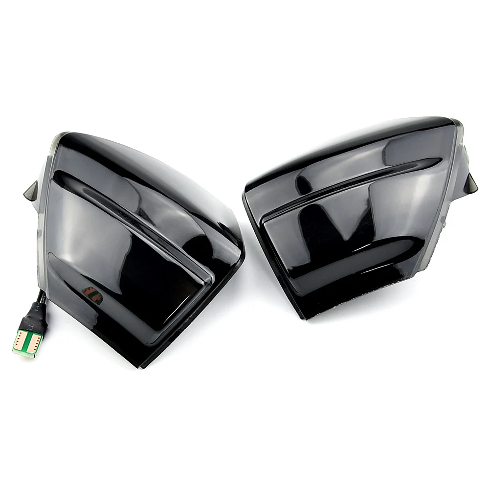2x LED Dynamic Blining Signal Light Side Mirror Sequential Blinker-Anzeigelampe für Ford S-Max 07-14 KUGA C394 08-12 C-Max 11-19