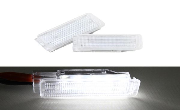 2x guantera Led para reposapiés, compartimento para maletero de equipaje, lámpara de luz Interior para Peugeot 307 406 407 RCZ para C2 C3 C4 C5 C6 C8 DS35828320