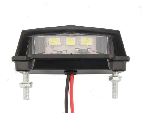 2x Mini éclairage de moto LED feu arrière moto plaque d'immatriculation lumière Refit Auto5125442