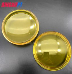 2x feux antibrouillard ronds de 90mm de diamètre, verre trempé jaune antibuée pour Nissan Pathfinder Qashqai Armada Pixo D40 Pickup1414949