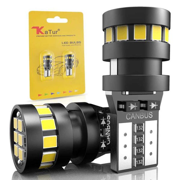 2x ww t LED Canbus aucune erreur w v w lm super lumineux car latérale intérieure lumière smd amplitume auto blanc rouge ambre rouge