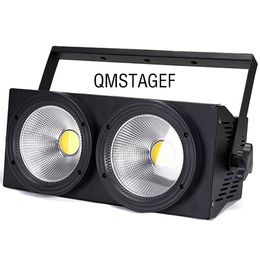 2X100W 2in1 Warm Wit Koud Wit LED COB Blinder PAR Licht DMX 512 Podiumverlichting voor DJ Stage KTV