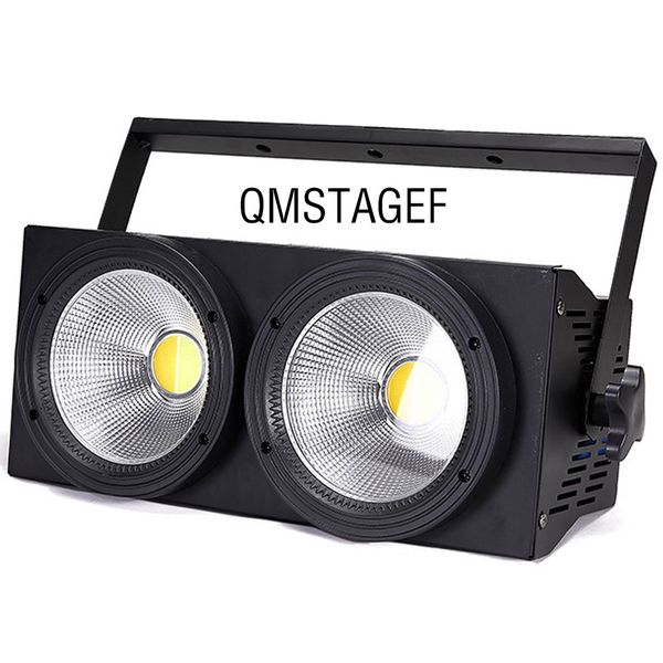 2X100W 2in1 blanc chaud blanc froid LED COB Blinder PAR lumière DMX 512 éclairage de scène pour DJ scène KTV