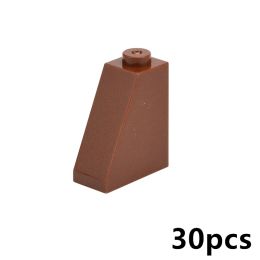 2x1x2 Blocs Blocs MOC Parts DIY Bricks Bulk Slope 65 ﾰ Modèle compatible avec 60481 Pièces techniques éducatives pour enfants