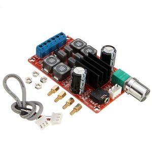 Freeshipping 2x50w Digital Power versterker Board 5V naar 24 V Dual Channel Stereo Amp TPA3116D2