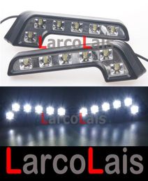 2x6 LED DAGTIJD TIJD LICHT DRL DRIVE DAGLAIN Auto Fog Lamp Lamp Super Bright7616740