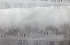 2yard / lot hauteur 8 cm Trime de plumes à marabou douce marabou marabou frange noir / blanc couleur disponible, décoration plumeuse