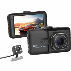 3.0 pouces écran LCD Full HD 1080P voiture DVR enregistreur vidéo Dash Cam Vision nocturne enregistreur de conduite caméra de tableau de bord noir FH06 T636