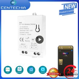3.0 LED Light Dimmer Controller AC100-270V 0-10V 1-10VSmart Home APP for Smartthings Tuya Hub Echo Plus Alexa Control